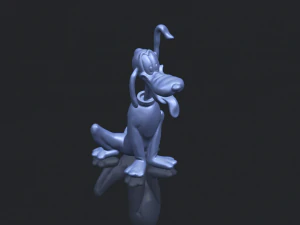 dog cartoon 01 -pluto 3D Print Model