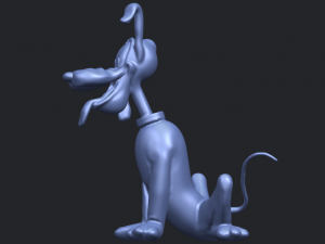 dog cartoon 01 -pluto 3D Baskı Modeli