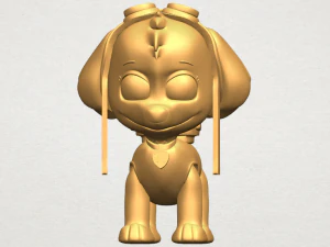 dog cartoon 02 3D Print Model