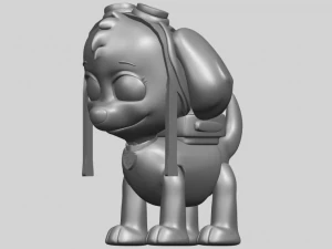 dog cartoon 02 3D Print Model