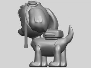 dog cartoon 02 3D Print Model