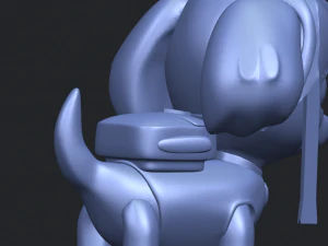 dog cartoon 02 3D Print Model
