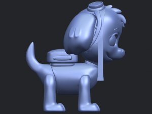 dog cartoon 02 Modèles 3D en vedette