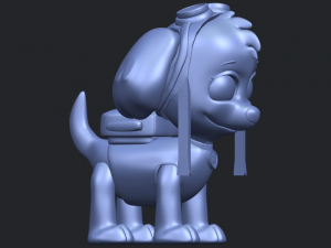 dog cartoon 02 Modèles 3D en vedette