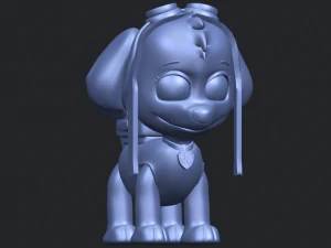 dog cartoon 02 3D Print Model