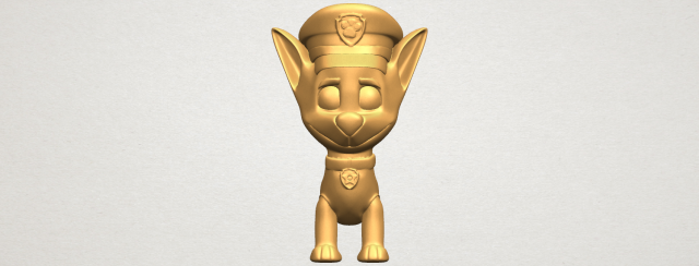 dog cartoon 03 3D Принт Модель .c4d .max .obj .3ds .fbx .stl .blend 