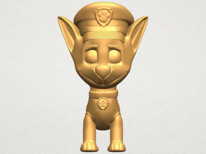 dog cartoon 03 Model Cetak 3D