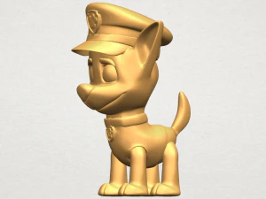 dog cartoon 03 3D Print Model