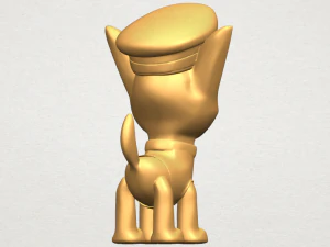 dog cartoon 03 3D Print Model