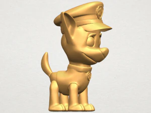 dog cartoon 03 3D Print Model