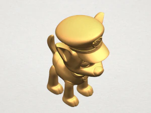 dog cartoon 03 3D Print Model