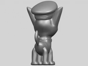 dog cartoon 03 3D Print Model