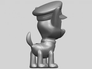 dog cartoon 03 3D Print Model