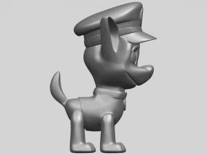 dog cartoon 03 3D Print Model
