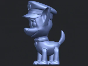 dog cartoon 03 3D Print Model