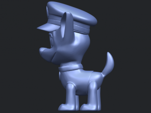 dog cartoon 03 3D Принт Модель