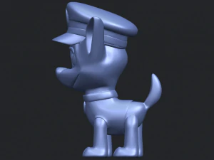 dog cartoon 03 3D Print Model