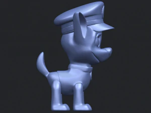 dog cartoon 03 3D Print Model