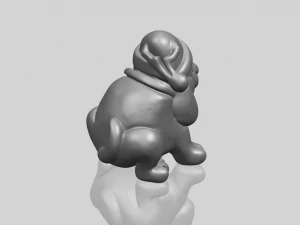 dog cartoon 04 3D Print Model