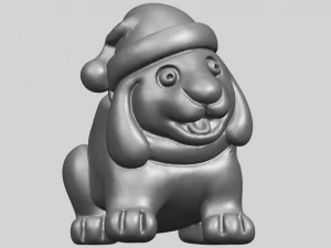 dog cartoon 04 3D Print Model