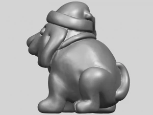 dog cartoon 04 3D Print Model