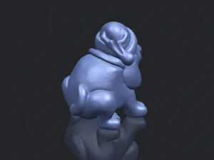 dog cartoon 04 3D Print Model