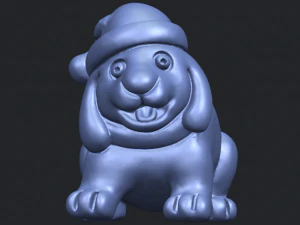 dog cartoon 04 3D Print Model