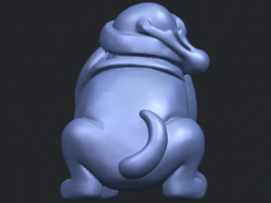 dog cartoon 04 3D Print Model