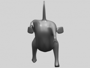 dog cartoon 05 Modelo de Impressão 3D