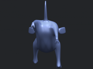 dog cartoon 05 Modelo de Impressão 3D
