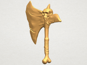 pirate axe Model do druku 3D