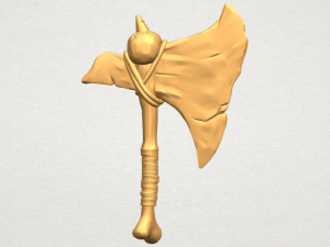 pirate axe Model do druku 3D