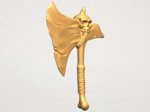 pirate axe 3D Print Model