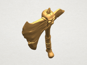 pirate axe Model do druku 3D