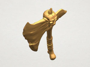 pirate axe 3D Print Model