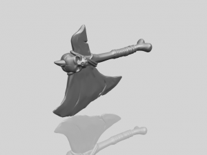 pirate axe Model do druku 3D