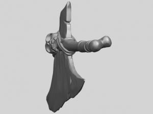 pirate axe Model do druku 3D