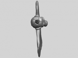 pirate axe Model do druku 3D