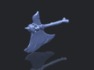 pirate axe Model do druku 3D