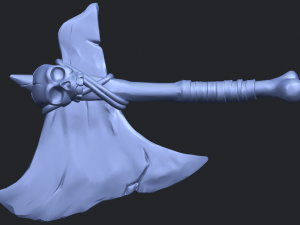 pirate axe Model do druku 3D