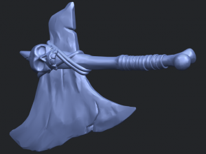 pirate axe Model do druku 3D