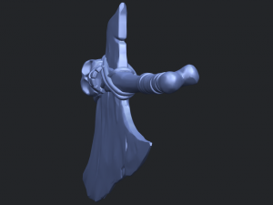pirate axe Model do druku 3D