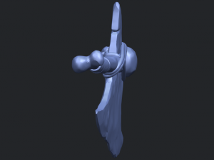 pirate axe Model do druku 3D