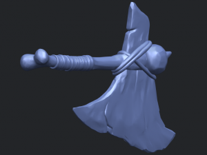 pirate axe Model do druku 3D