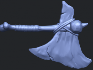 pirate axe Model do druku 3D