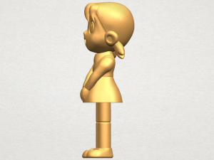 minamoto shizuka 3D-printmodel