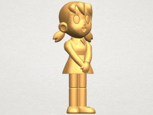 minamoto shizuka 3D-printmodel