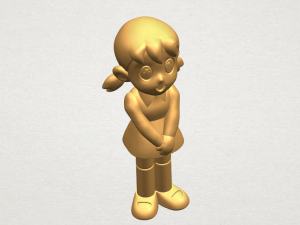 minamoto shizuka 3D-printmodel
