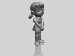 minamoto shizuka 3D-printmodel