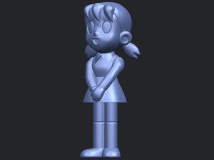 minamoto shizuka 3D-printmodel